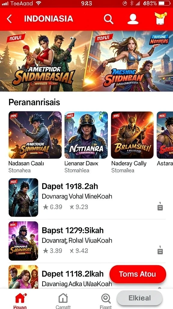888idr - Tampilan antarmuka utama yang menarik dan intuitif.