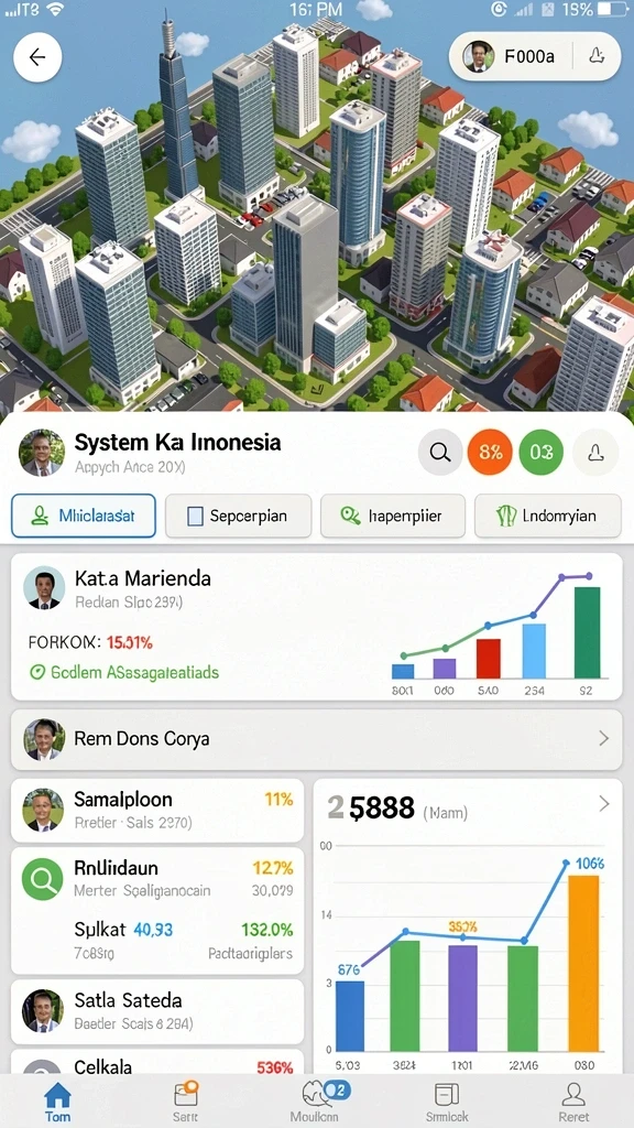 898a - Tantangan level yang memacu adrenalin dan strategi.